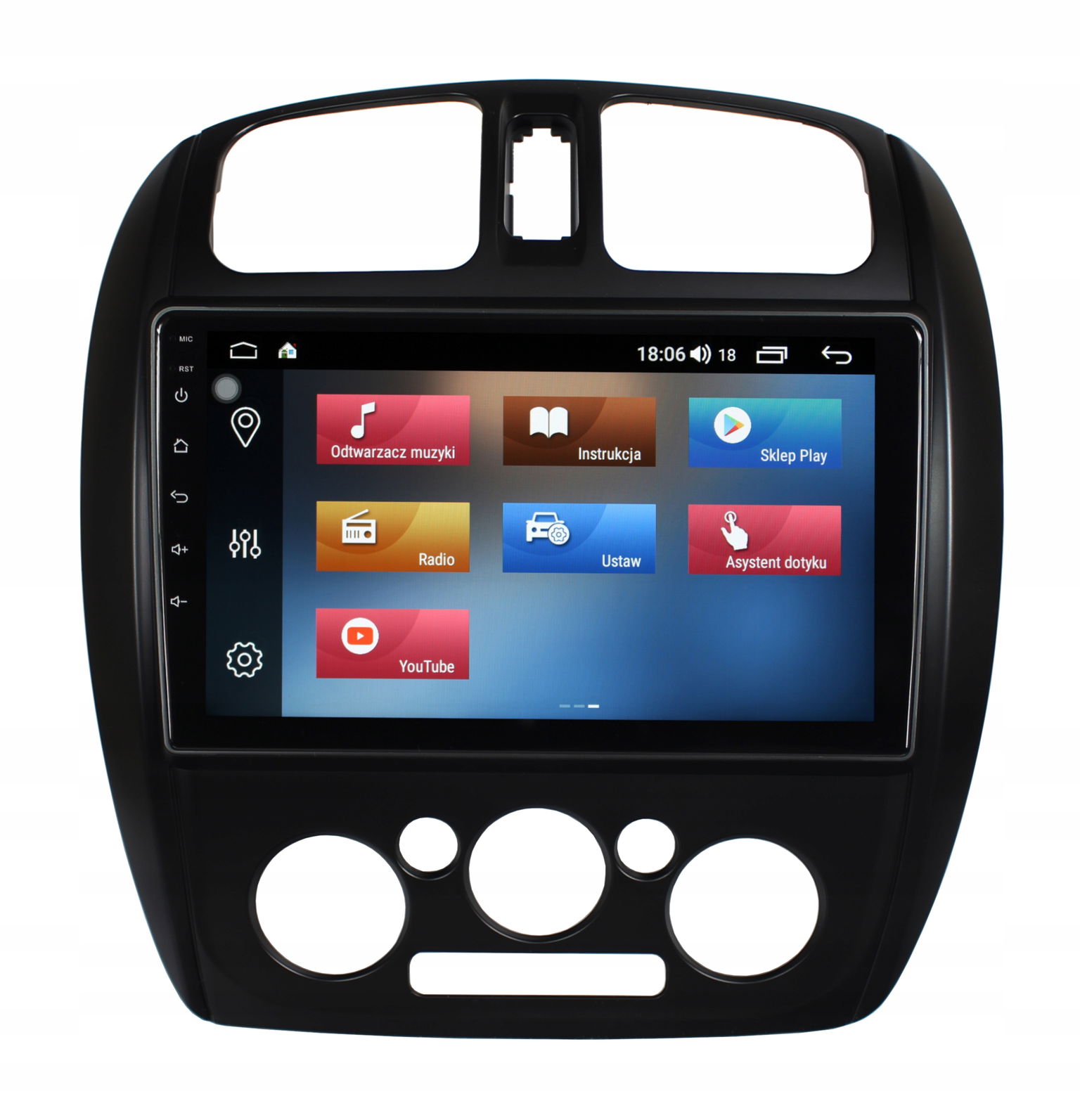 Rádio Navigácia Gps Mazda 323 1998-2003 Android