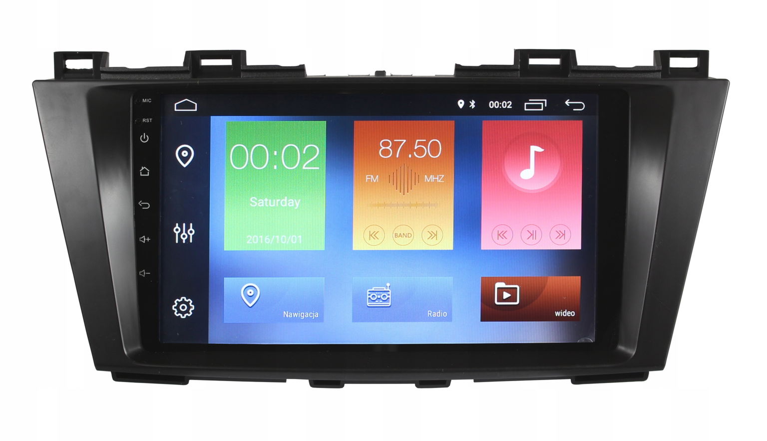 Rádio Navigácia Gps Mazda 5 2010-2016 Android