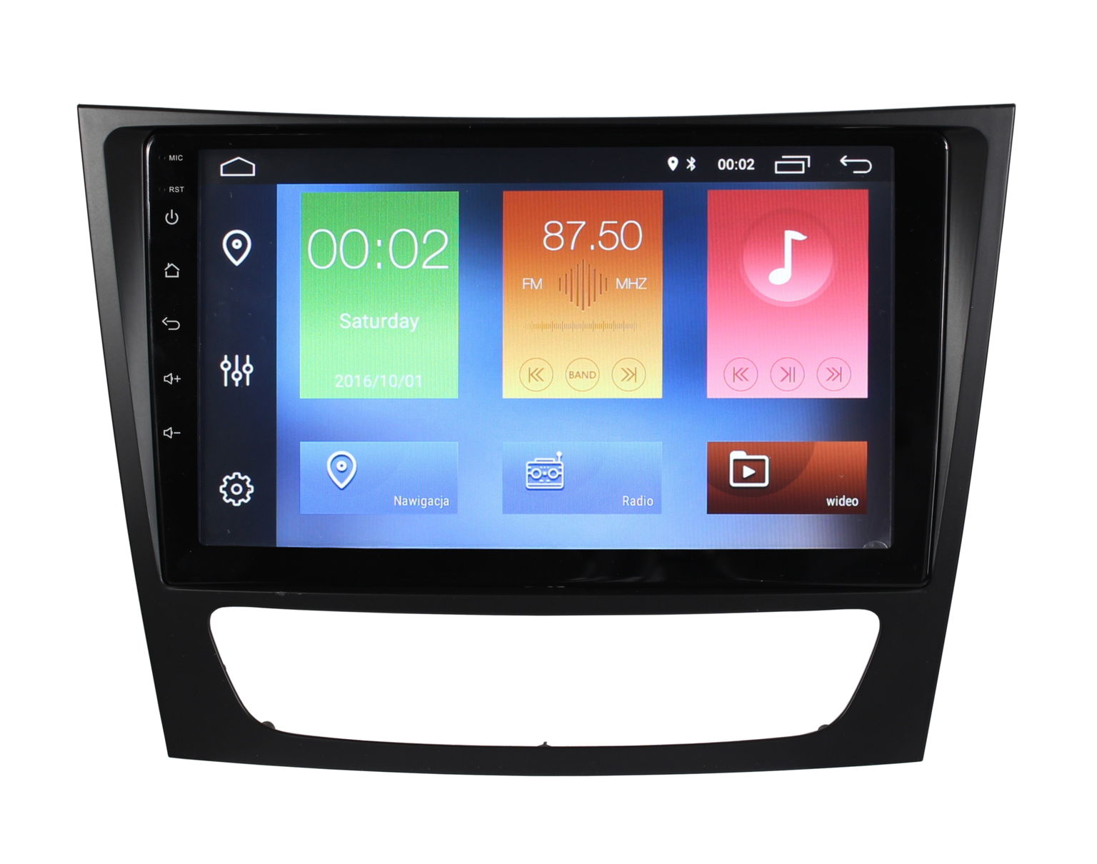 Rádio Navigácia Gps Mercedes G Trieda W463 Android
