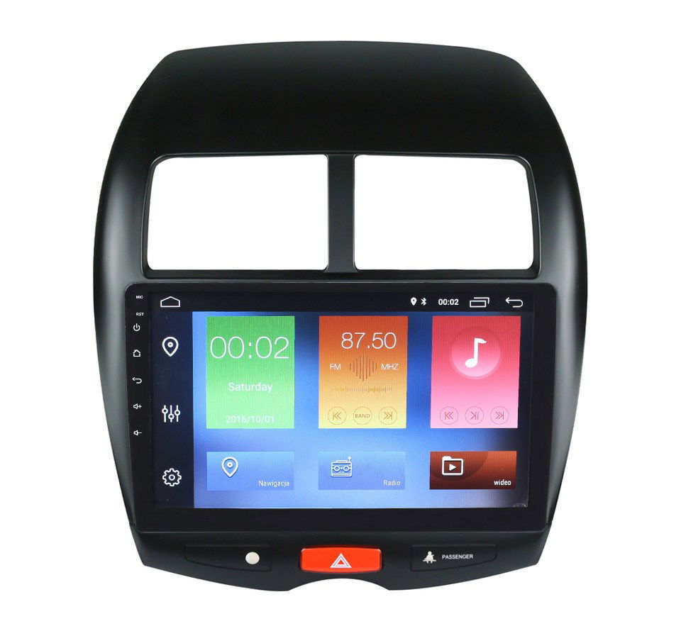 Rádio Navigácia Gps Mitsubishi Asx 2010-15 Android
