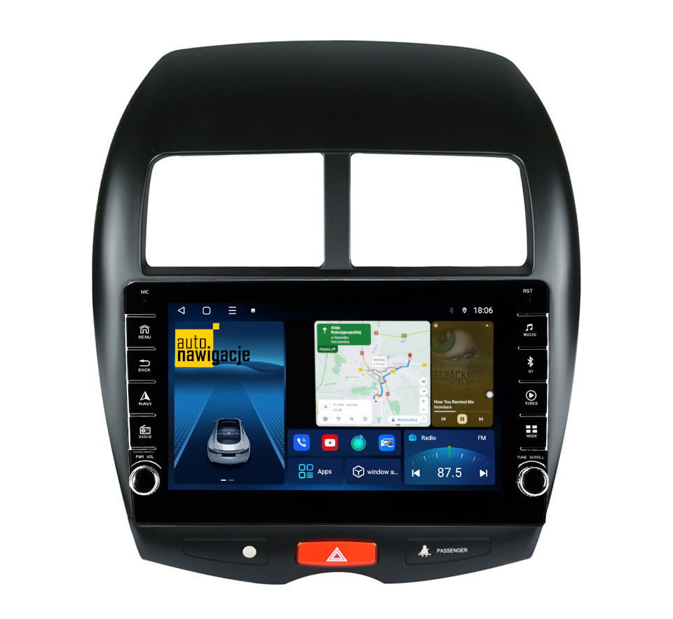 Rádio Navigácia Gps Mitsubishi Asx 2010-2020 Android