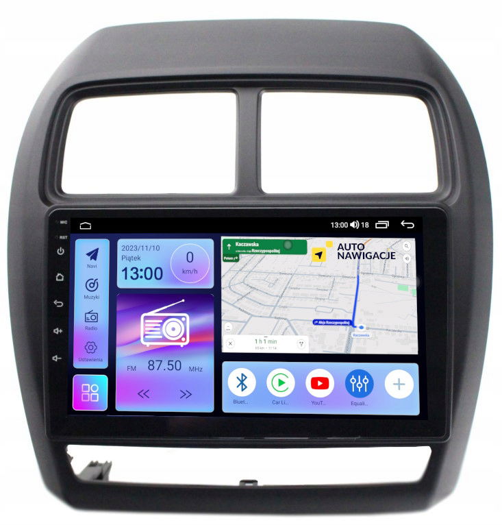 Rádio Navigácia Gps Mitsubishi Asx 2018-2021 Android