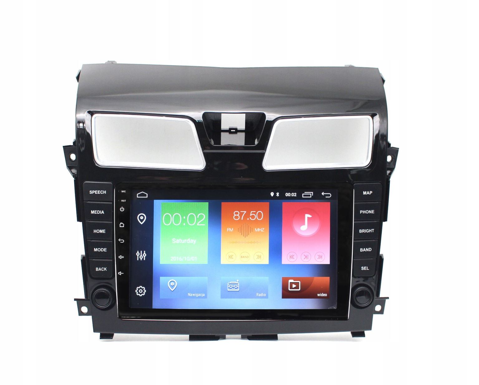 Rádio Navigácia Gps Nissan Altima 2012-2018 Android