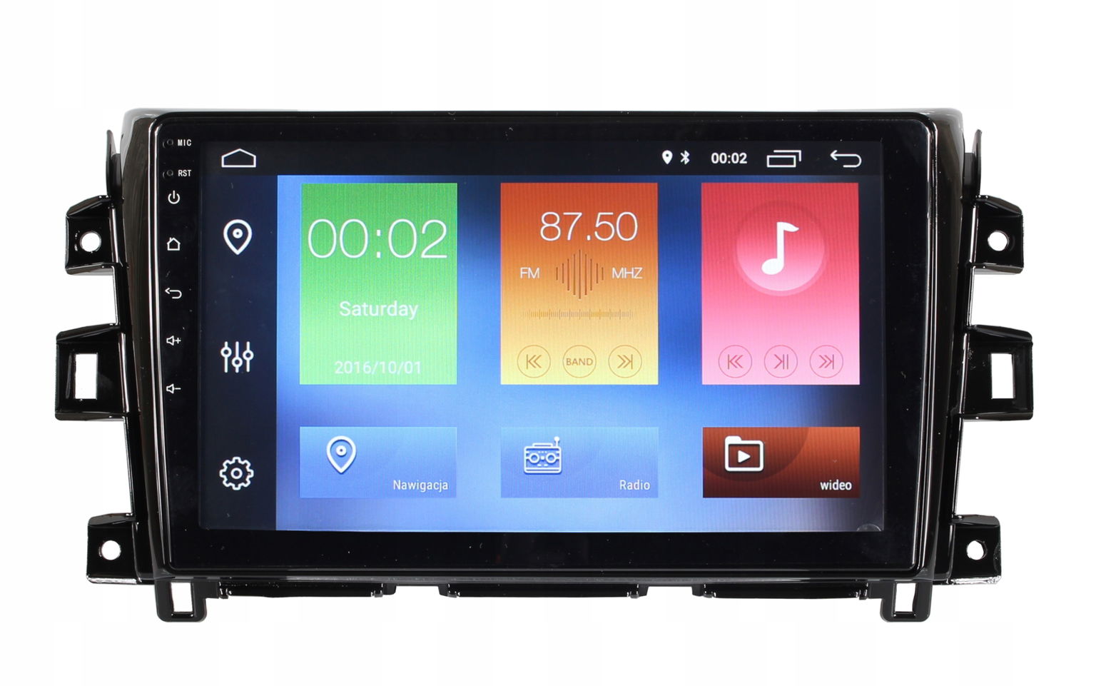 Rádio Navigácia Gps Nissan Navara 2014+ Android