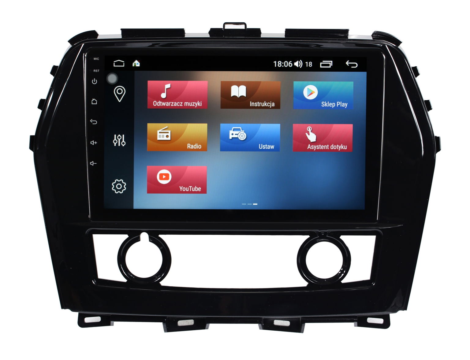 Rádio Navigácia Gps Nissan Teana Maxima 2016+ Android