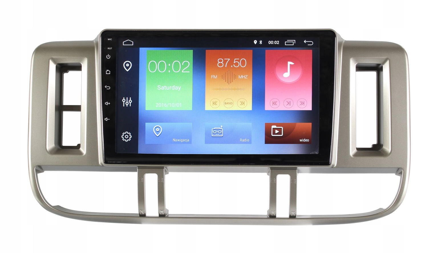Rádio Navigácia Gps Nissan X-trail 2001-2007 Android Carplay