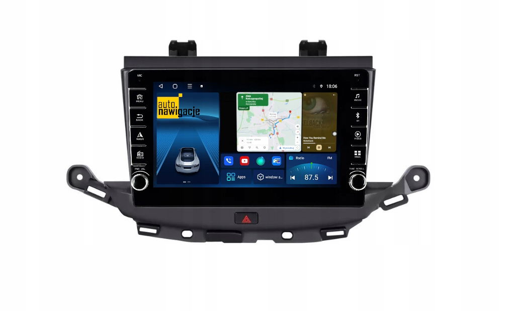 Rádio Navigácia Gps Opel Astra K 2015-2021 Android