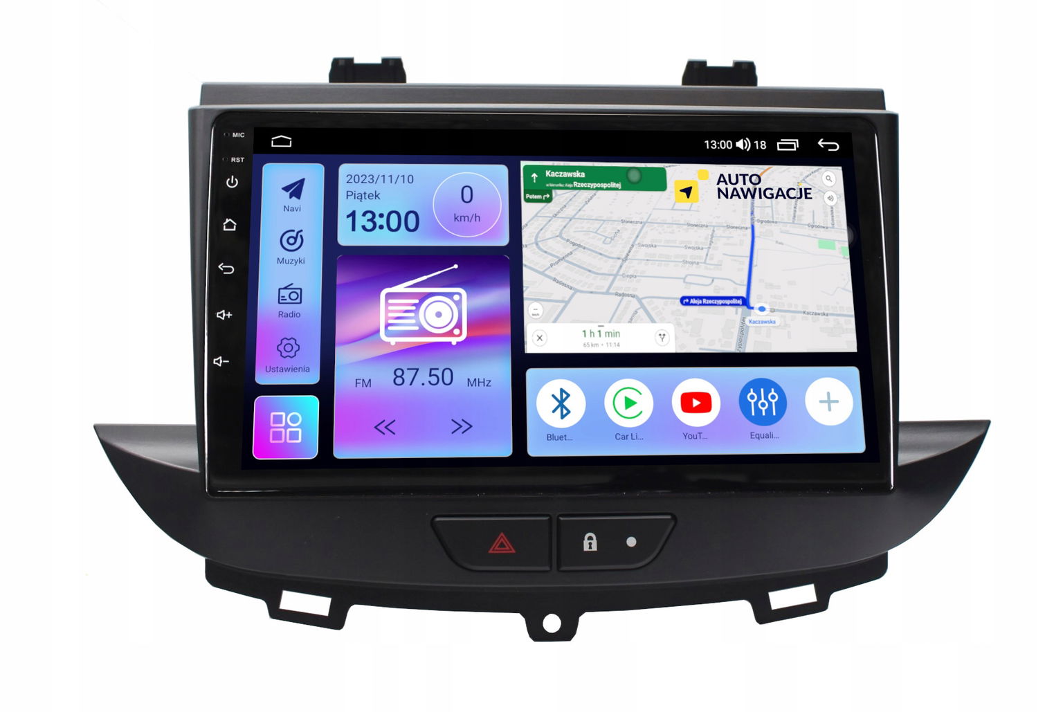Rádio Navigácia Gps Opel Crossland X 2015-2021 Android Hatchback