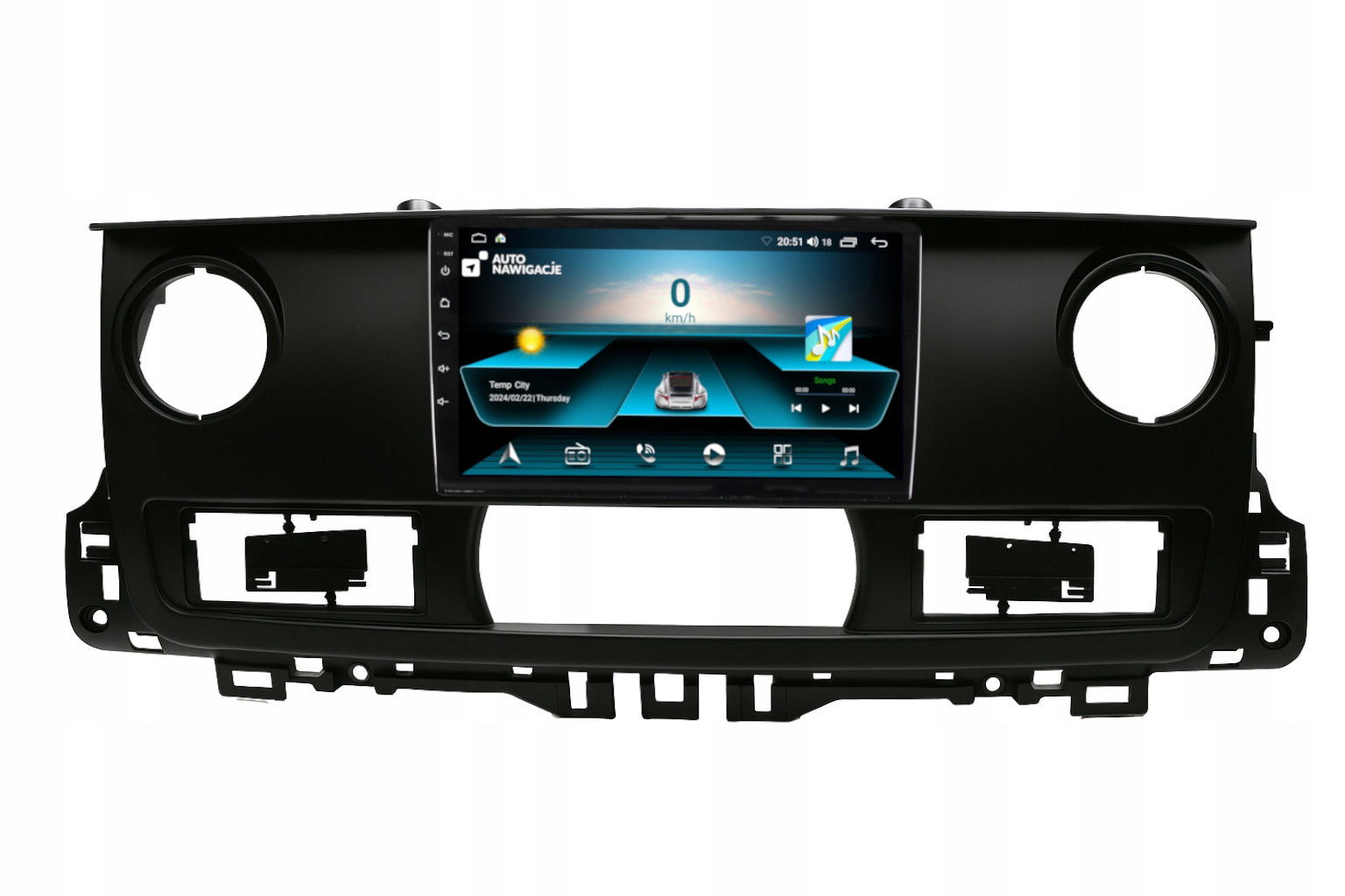 Rádio Navigácia Gps Opel Movano B 2003-2011 Android