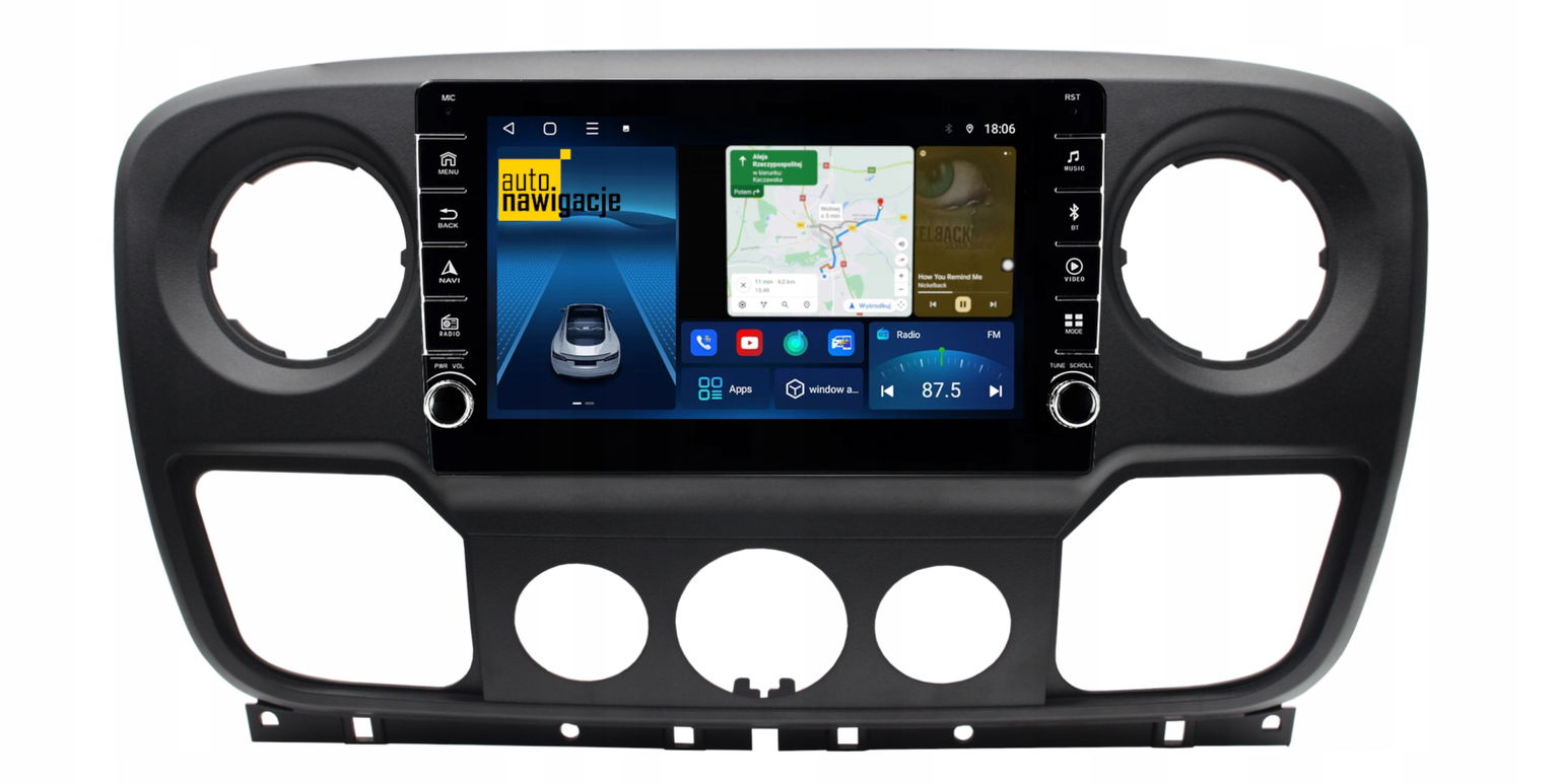 Rádio Navigácia Gps Opel Movano B 2010-2018 Android