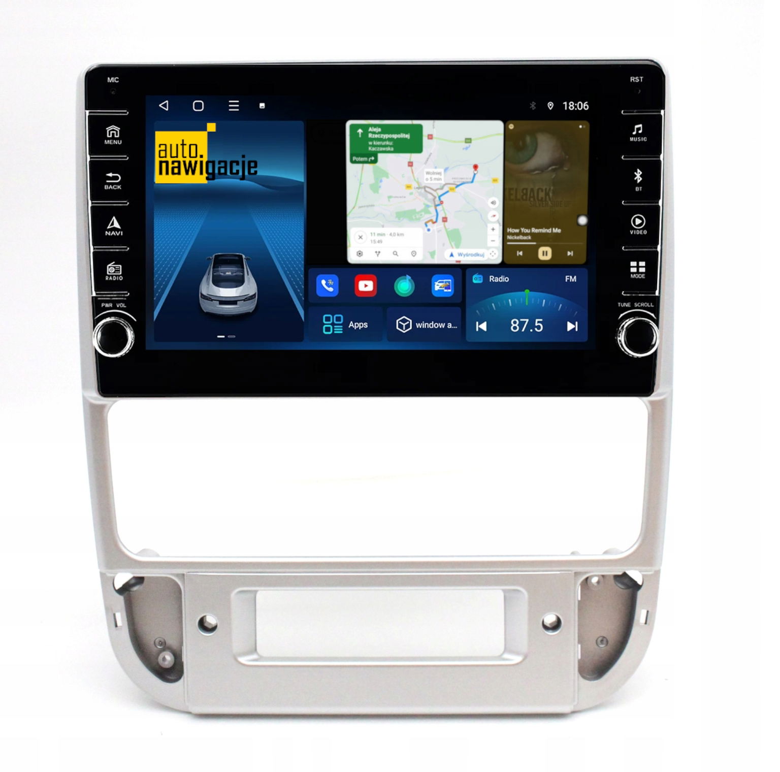 Rádio Navigácia Gps Peugeot 406 1995 – 2004 Android