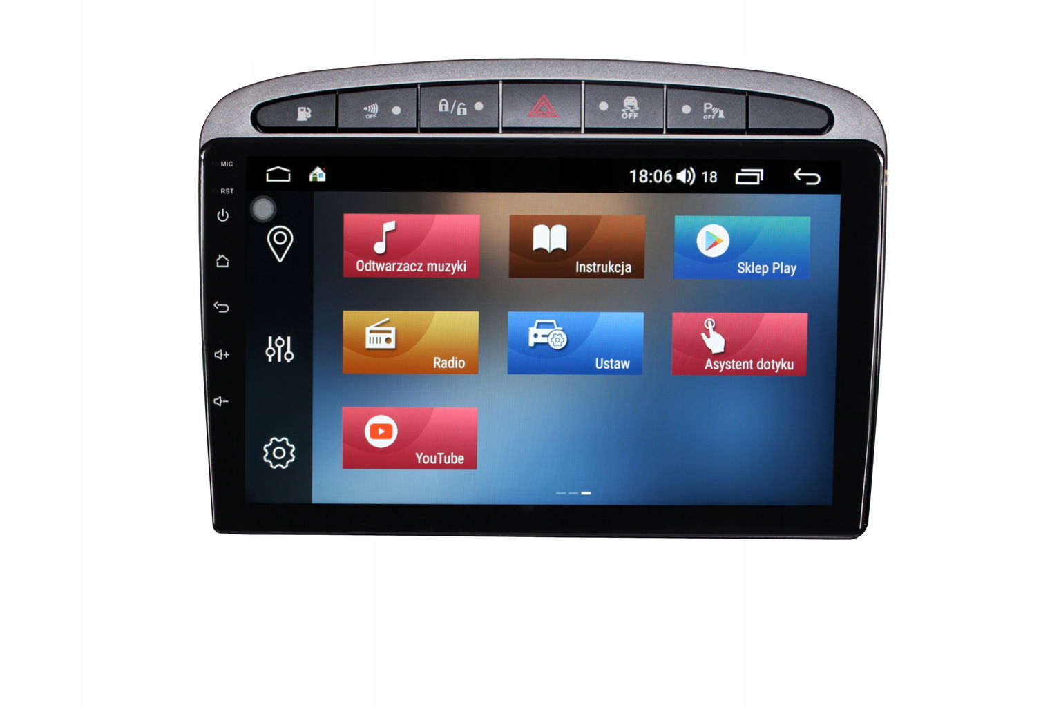Rádio Navigácia Gps Peugeot 408 2010-2014 Android