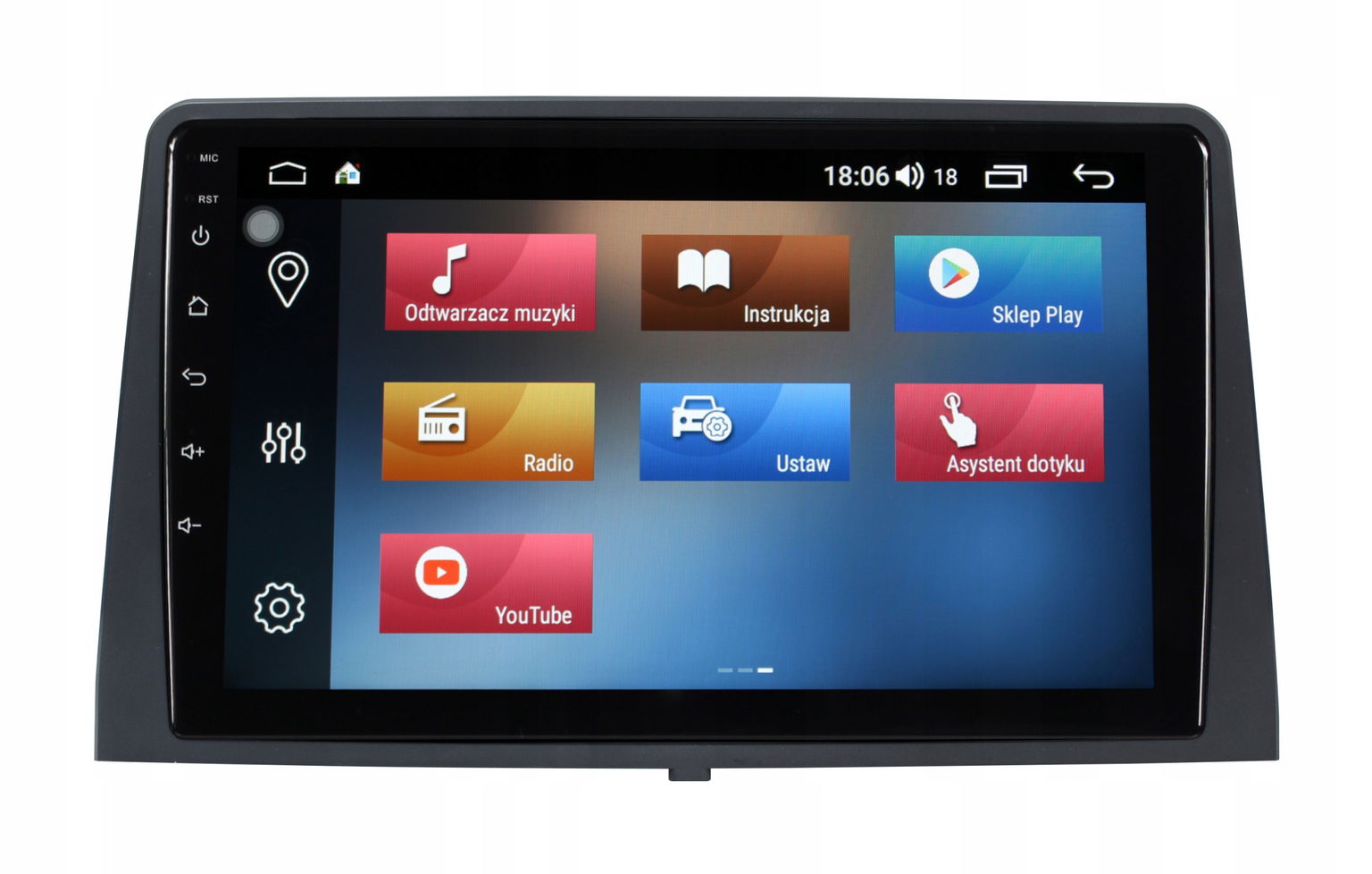 Rádio Navigácia Gps Peugeot 5008 2018+ Android