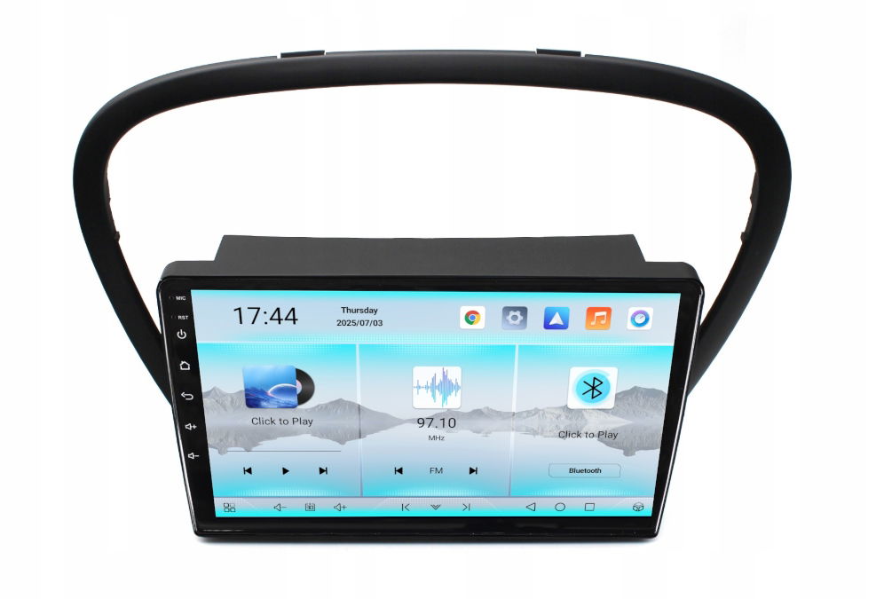 Rádio Navigácia Gps Peugeot 607 2004-2010 Android