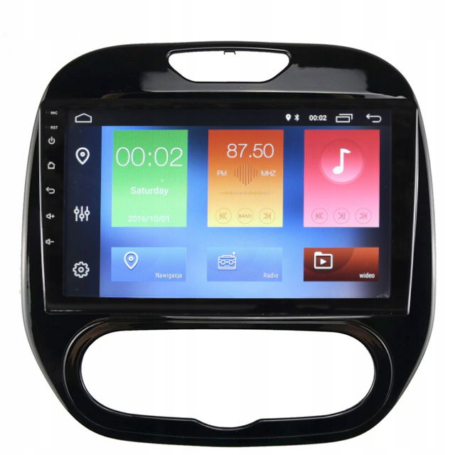 Rádio Navigácia Gps Renault Captur 2013-2019 Android Carplay