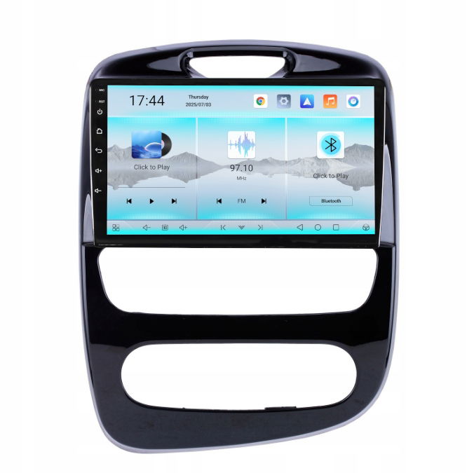 Rádio Navigácia Gps Renault Clio 2012-2018 Android