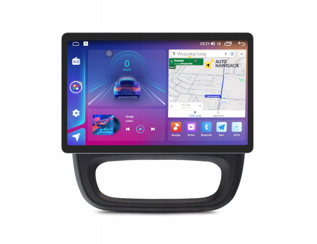 Rádio Navigácia Gps Renault Trafic 3 2014-2021 Android 11,5 Palca