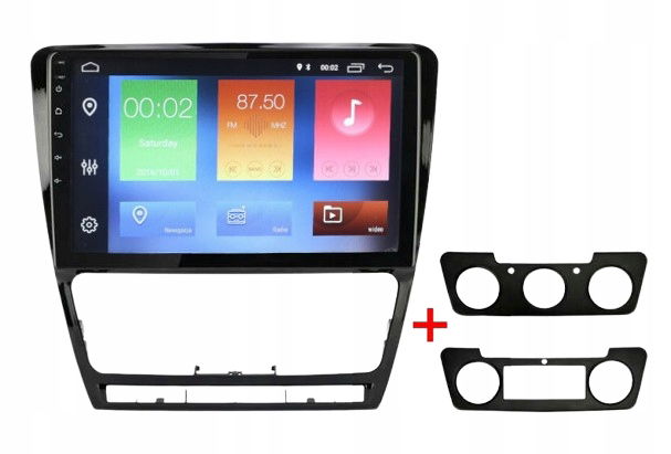 Rádio Navigácia Gps Škoda Octavia II Android