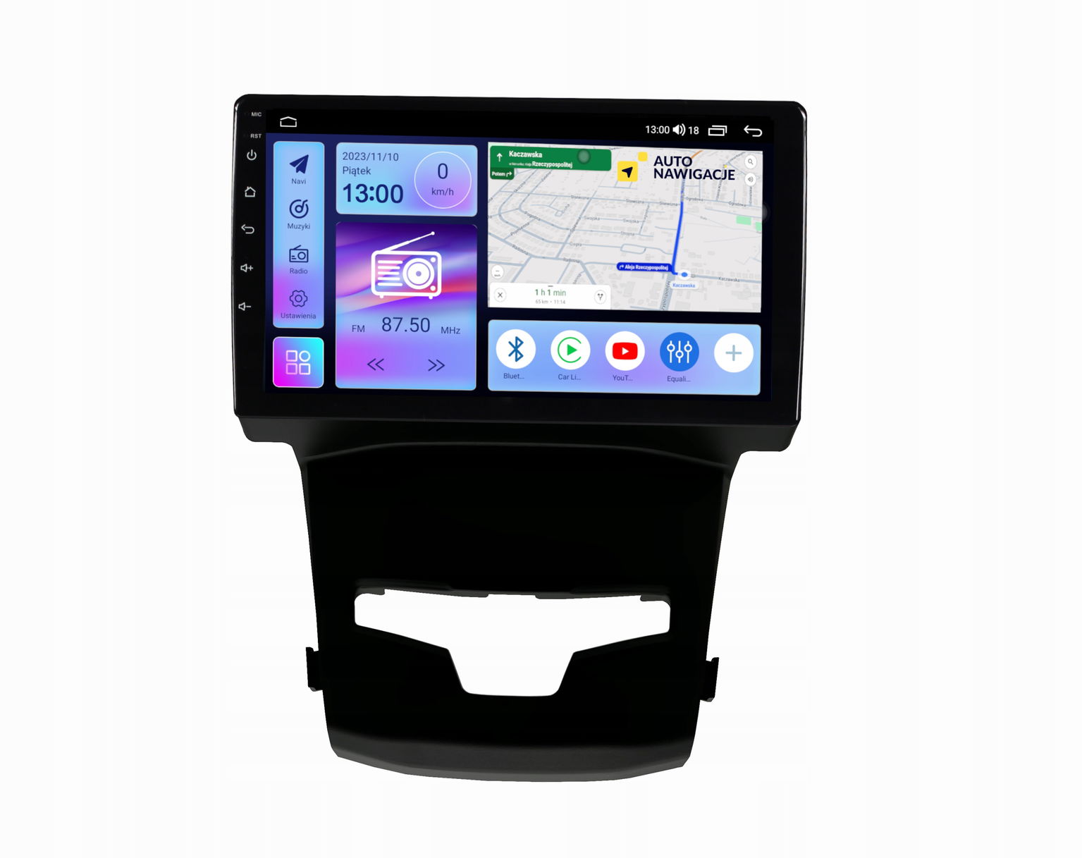 Rádio Navigácia Gps Ssangyong Korando III 2012-2017 Android
