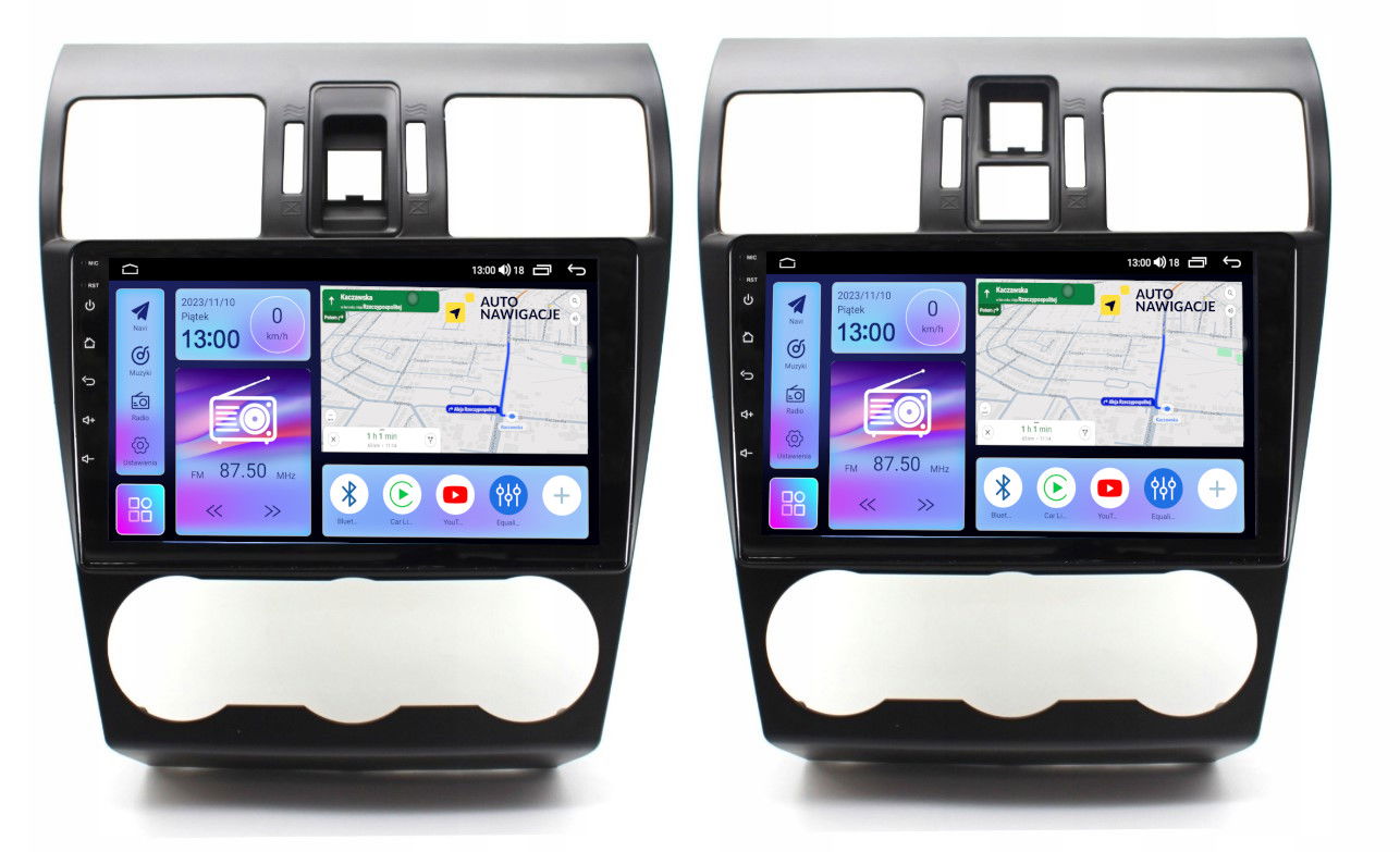 Rádio Navigácia Gps Subaru Forester 2012-2016 Android