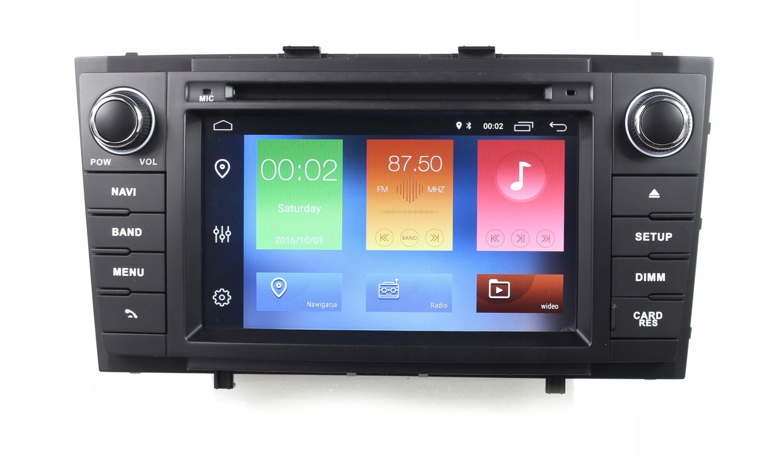 Rádio Navigácia Gps Toyota Avensis T27 2008-15 Android