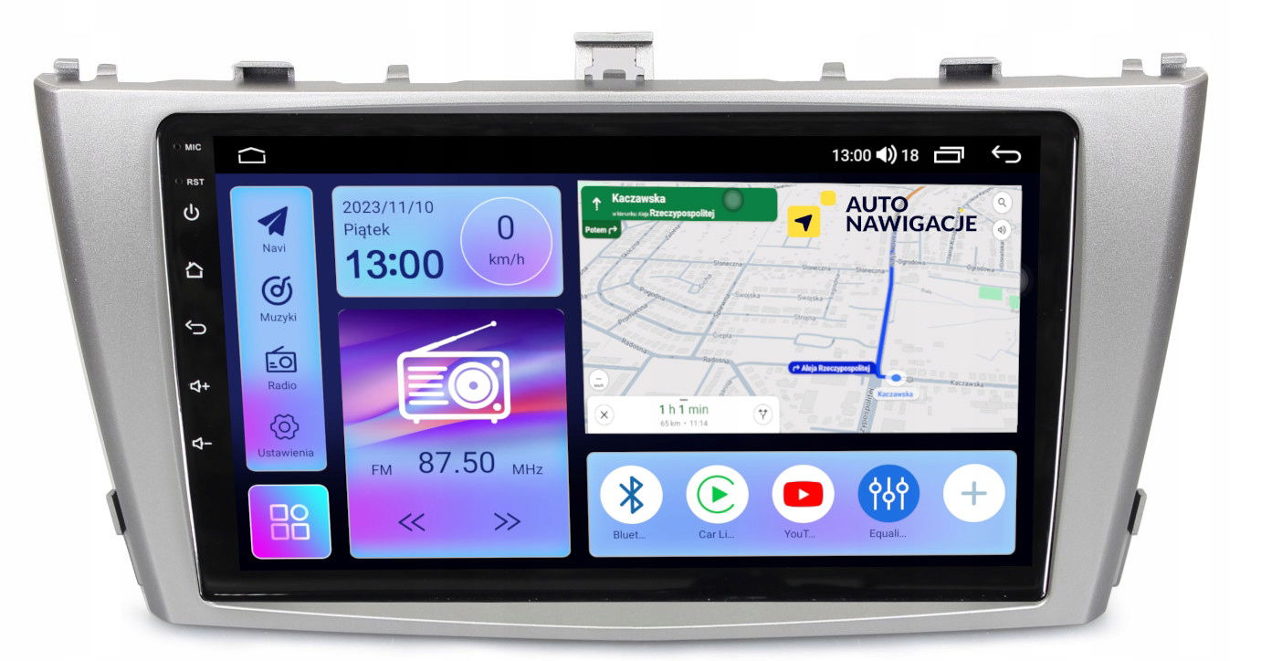 Rádio Navigácia Gps Toyota Avensis T27 2008-2015 Android
