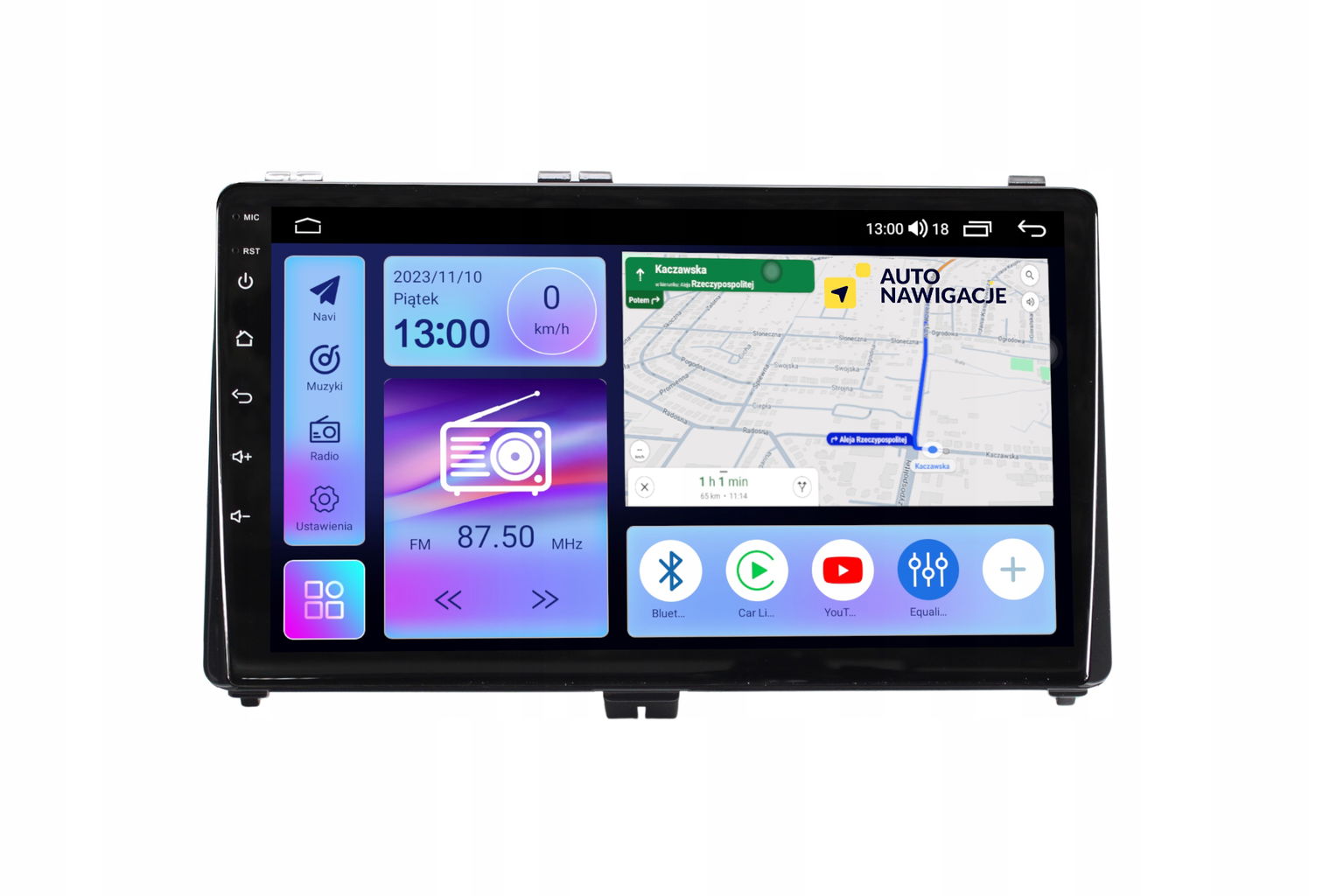 Rádio Navigácia Gps Toyota Corolla 2017-2020 Android