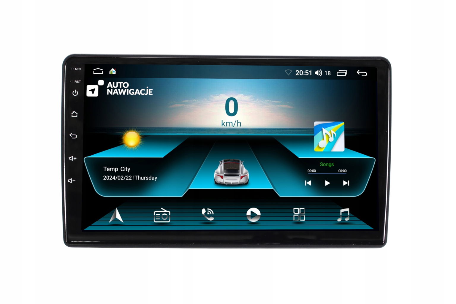 Rádio Navigácia Gps Toyota Previa 2006-2012 Android Caprlay