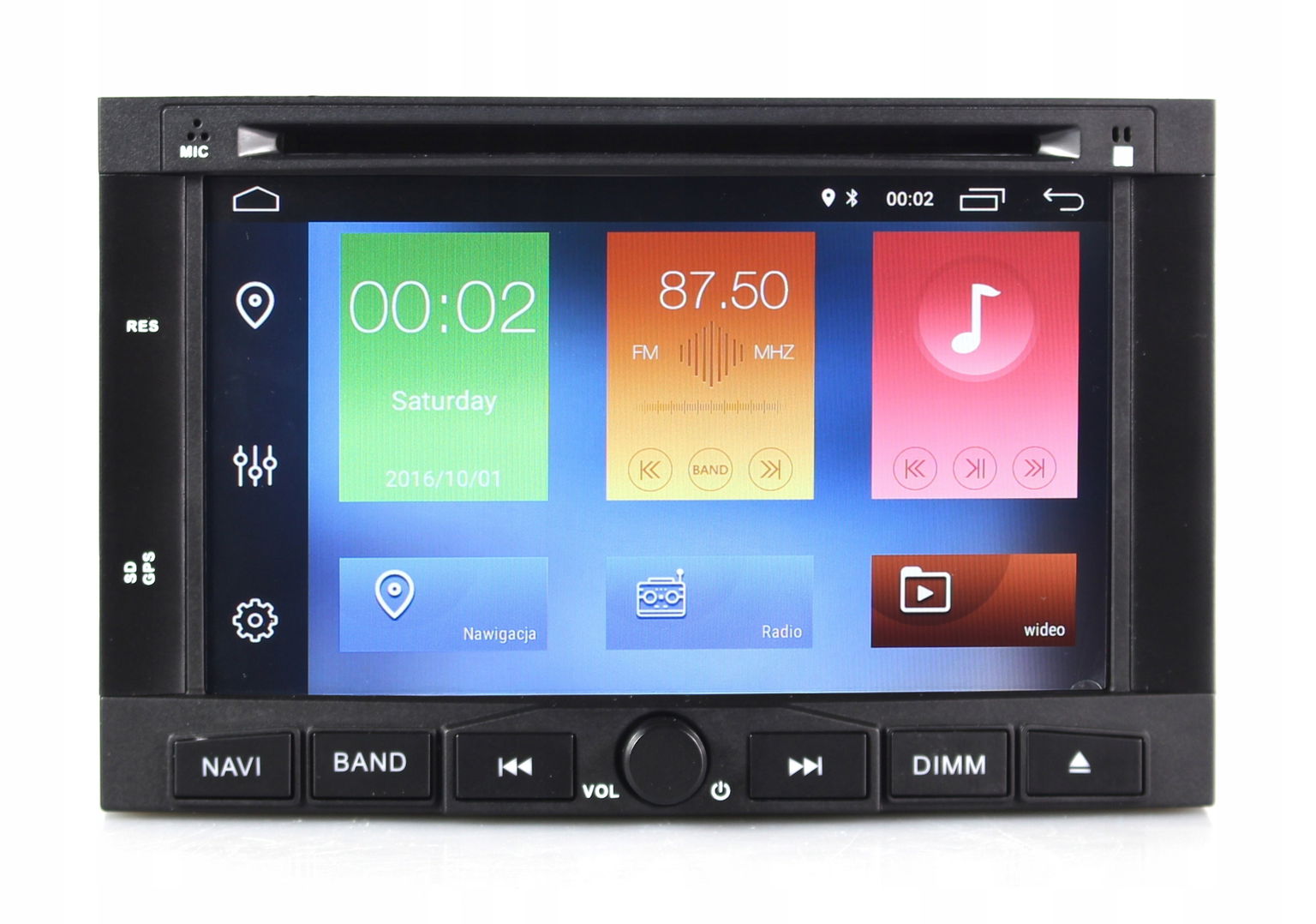 Rádio Navigácia Gps Toyota Proace 2013-16 Android