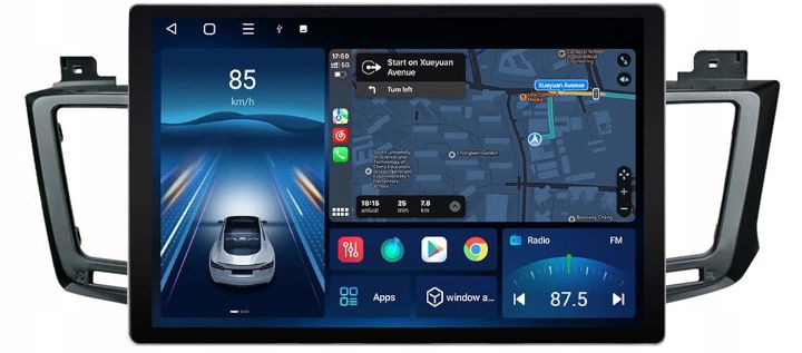 Rádio Navigácia Gps Toyota RAV4 IV 2013-2019 Android 13,1 Palca Qled