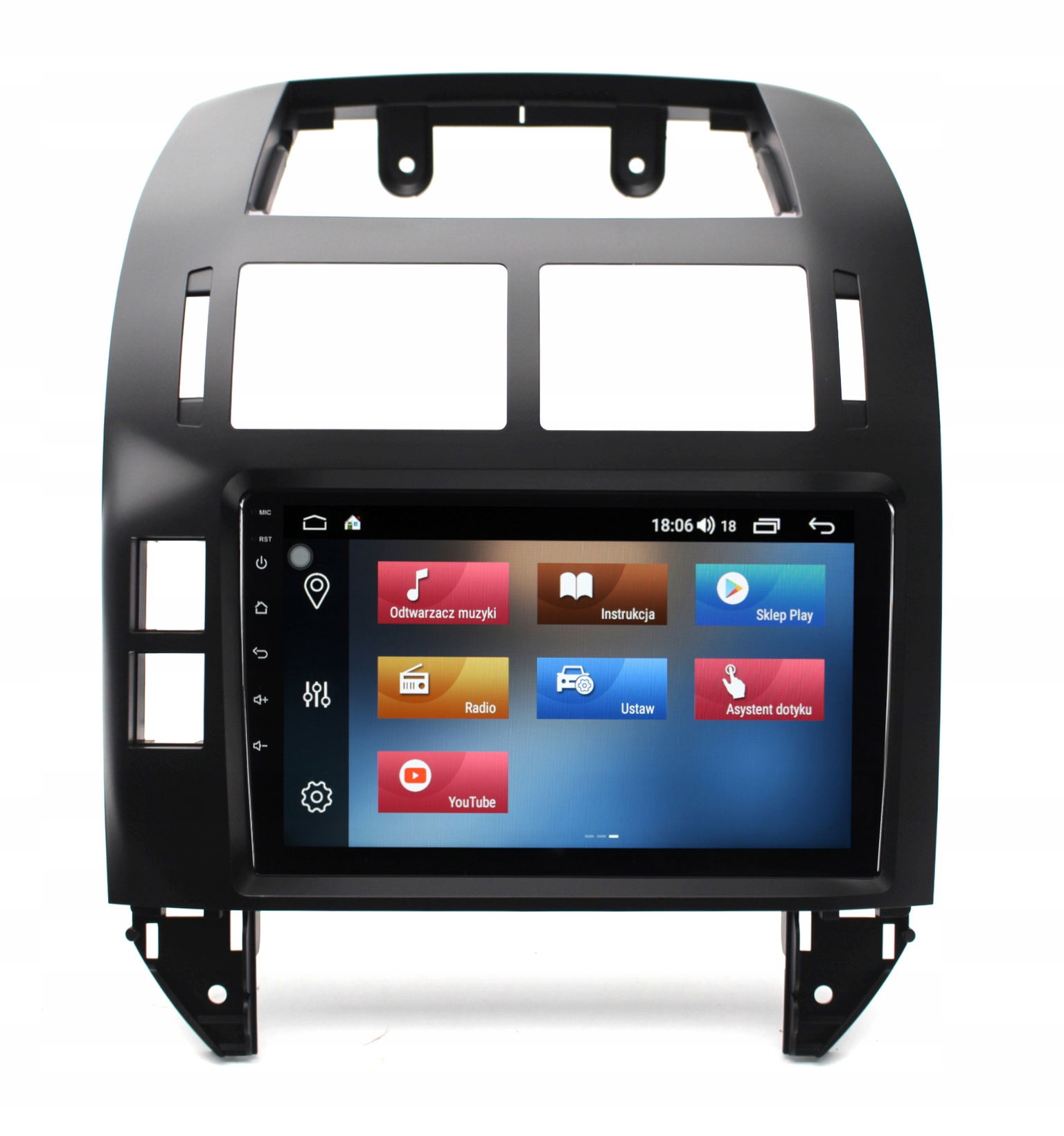 Rádio Navigácia Gps Volkswagen Polo IV 2001-2009 Android