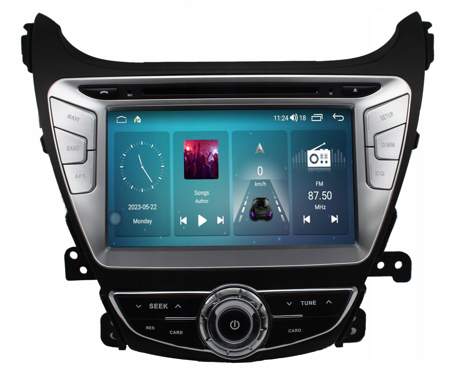 Rádio Navigácia Hyundai Elantra 2011-2014 Android