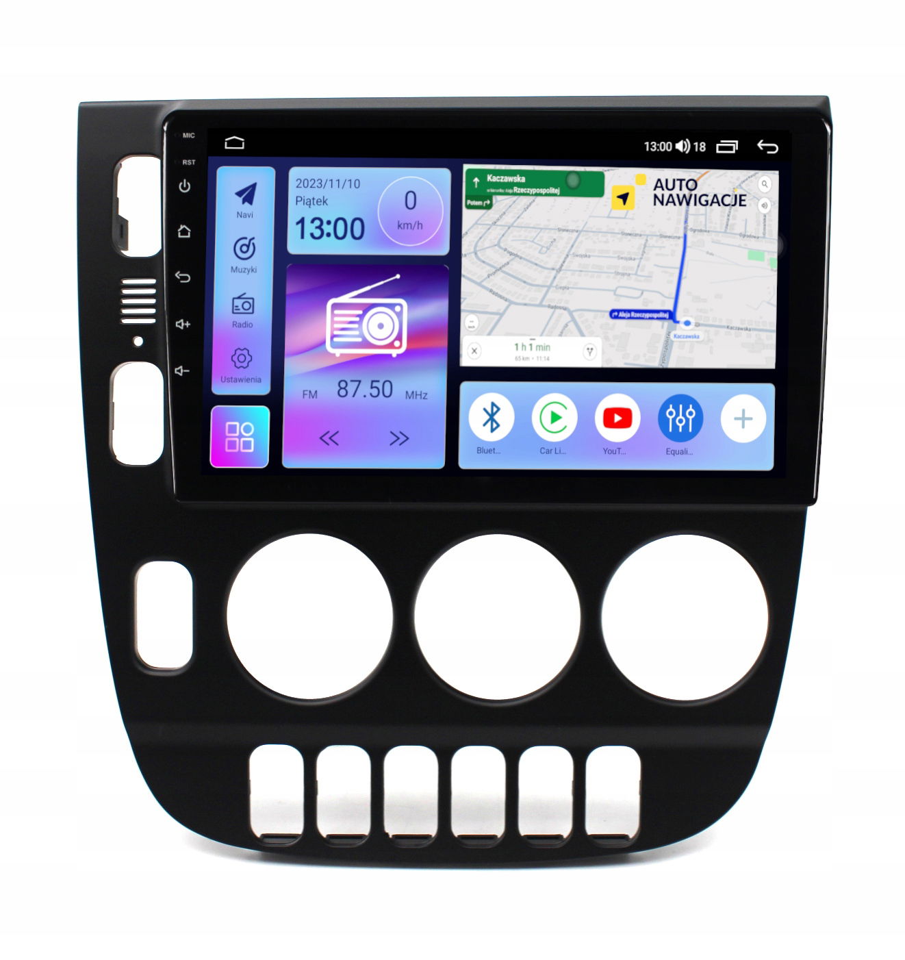 Rádio Navigácia Mercedes Benz ML W163 1998-2005 Android