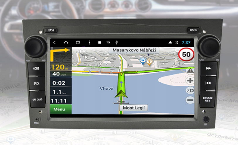Rádio navigácia Opel Android Vectra C Corsa Astra