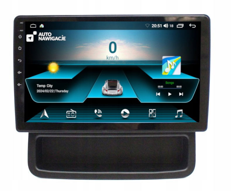 Rádio Navigácia Renault Trafic 2010-2014 Android
