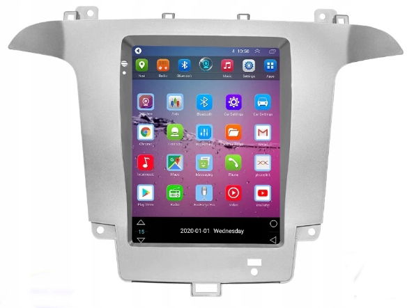 Rádio navigácia Tesla Android Ford S-max 2006-2010 Galaxy WiFI Gps