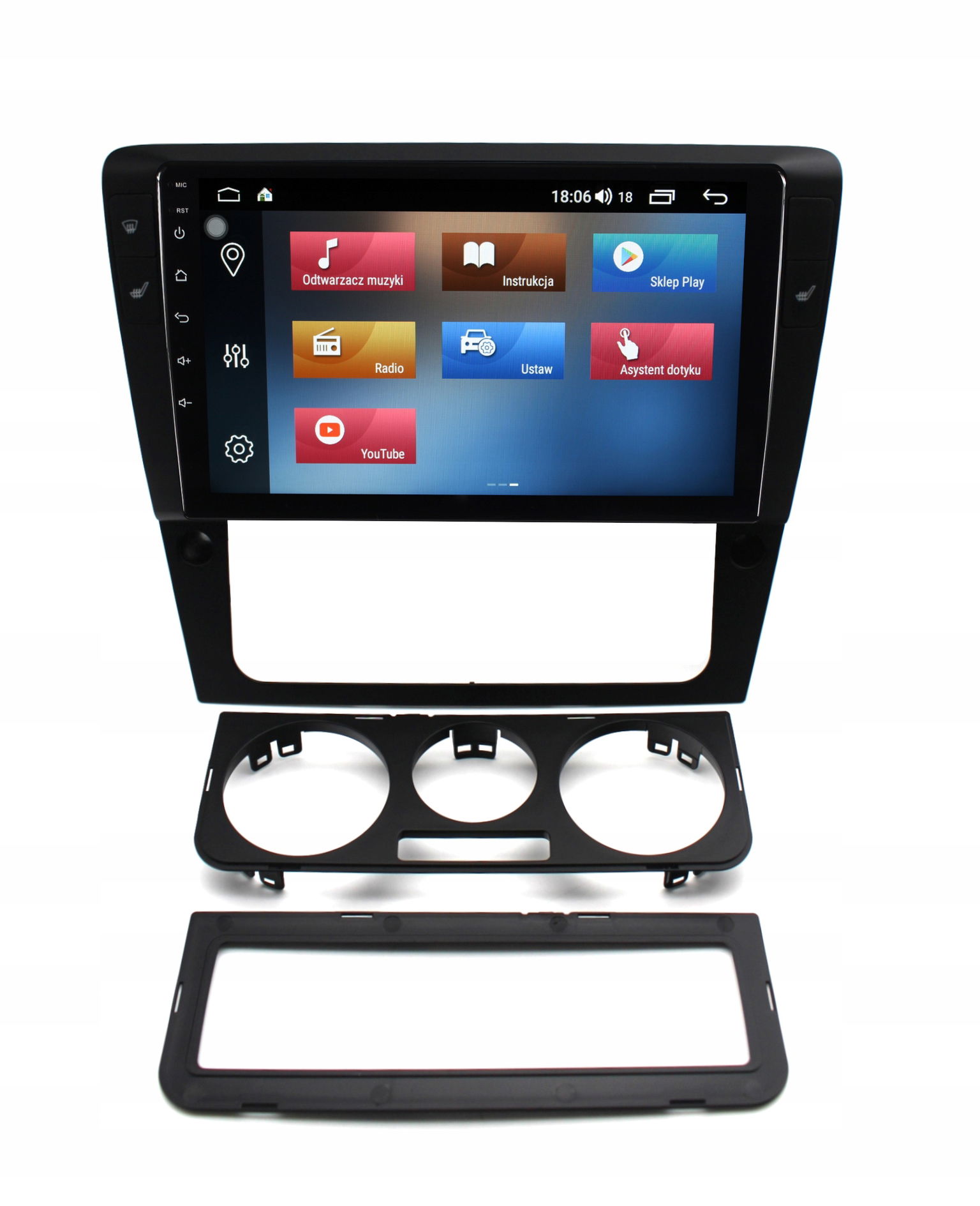 Rádio Navigácia Volkswagen Passat B6 2006 Android