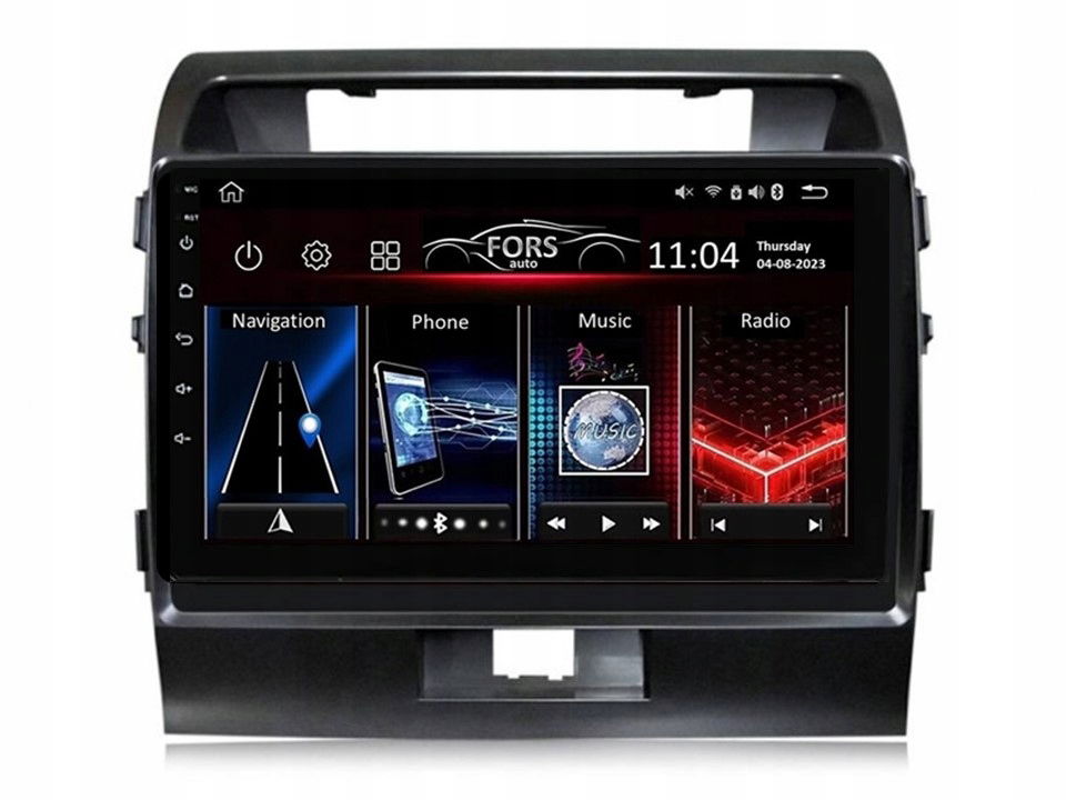 Rádio s Androidom FS2-Pro Cruiser 200 2007-2015 2/32 CarPlay Android Auto 8-jadrový