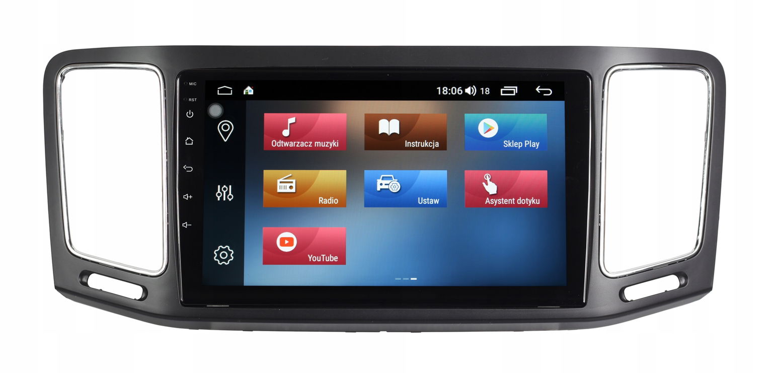 Rádionavigácia Gps Volkswagen Sharan 2010+ Android