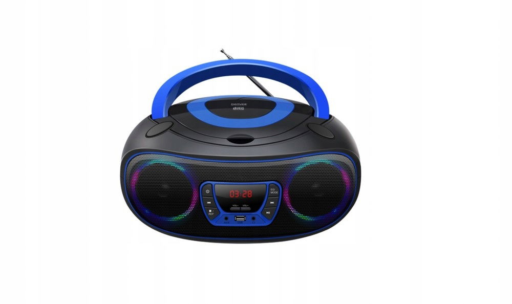 Rádioprehrávač Denver TCL-212BT modrý