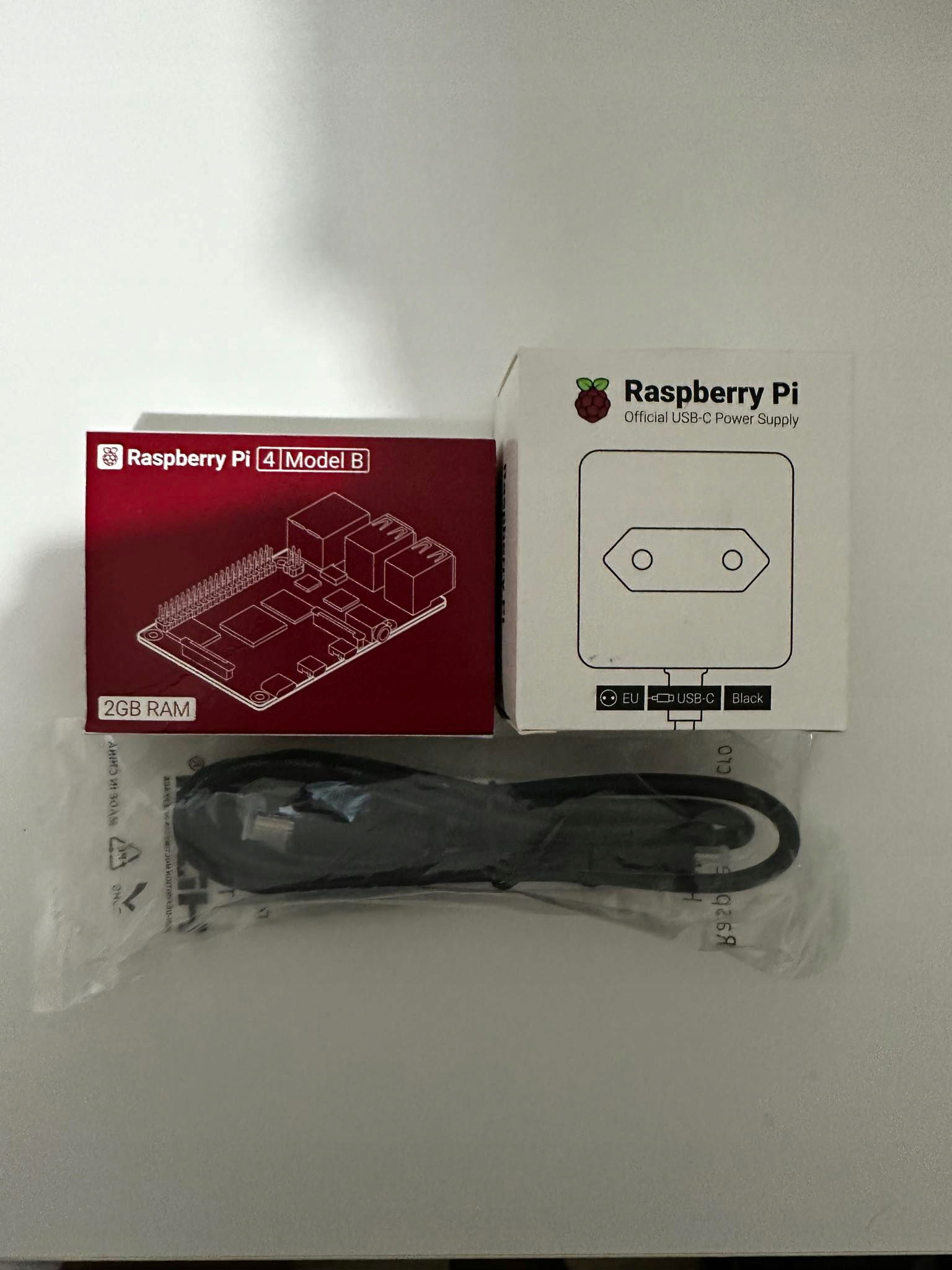 Raspberry Pi 4 Model B 2GB Ram DualBand Wi-Fi Bluetooth 1.5GHz 1Gb Ethernet