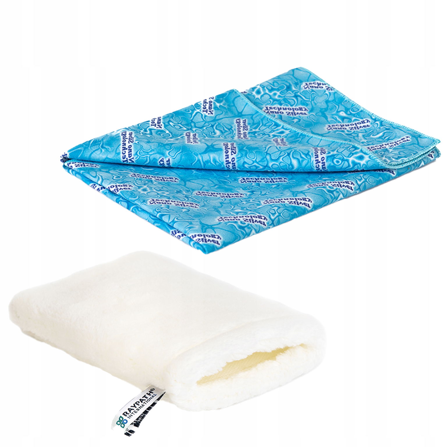 Raypath Univerzálny set s nanostriebrom Rukavica Biela M Sunbeam 38x41