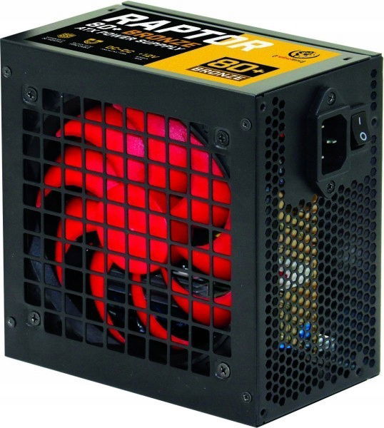 Rebeltec Napájací adaptér Atx Raptor 600W Bronze 80+, Single Rail, DC-DC