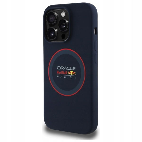 Red Bull RBHMP14L24SIILVR iPhone 14 Pro 6.1" hardcase, tmavomodrý/navy Silic