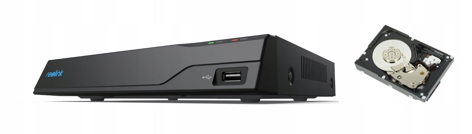 Rekordér Reolink NVS8 (nhd) 8-kanálový 4TB Disk