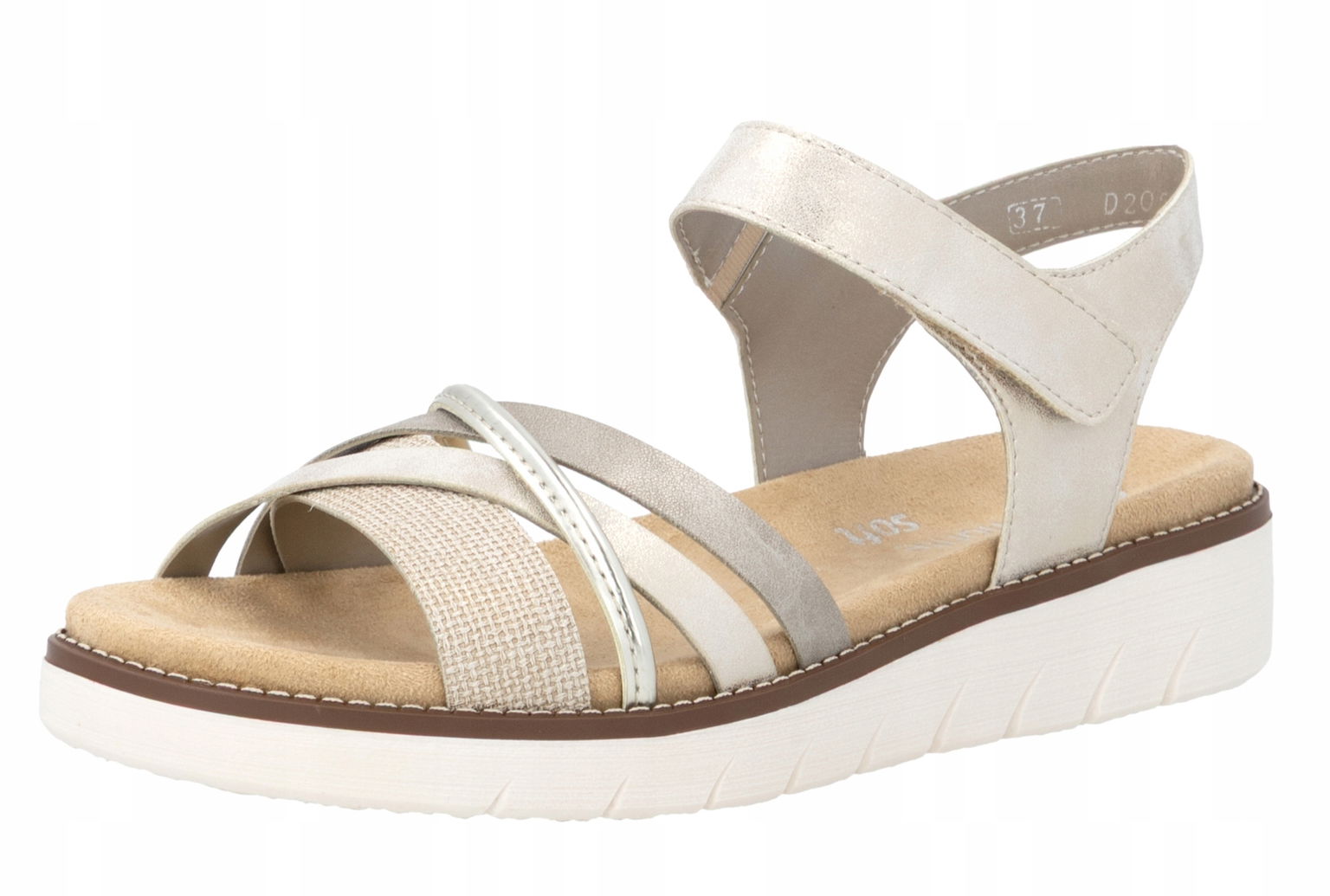 Remonte D2058-90 veľ.37 pohodlné sandále Rieker Soft