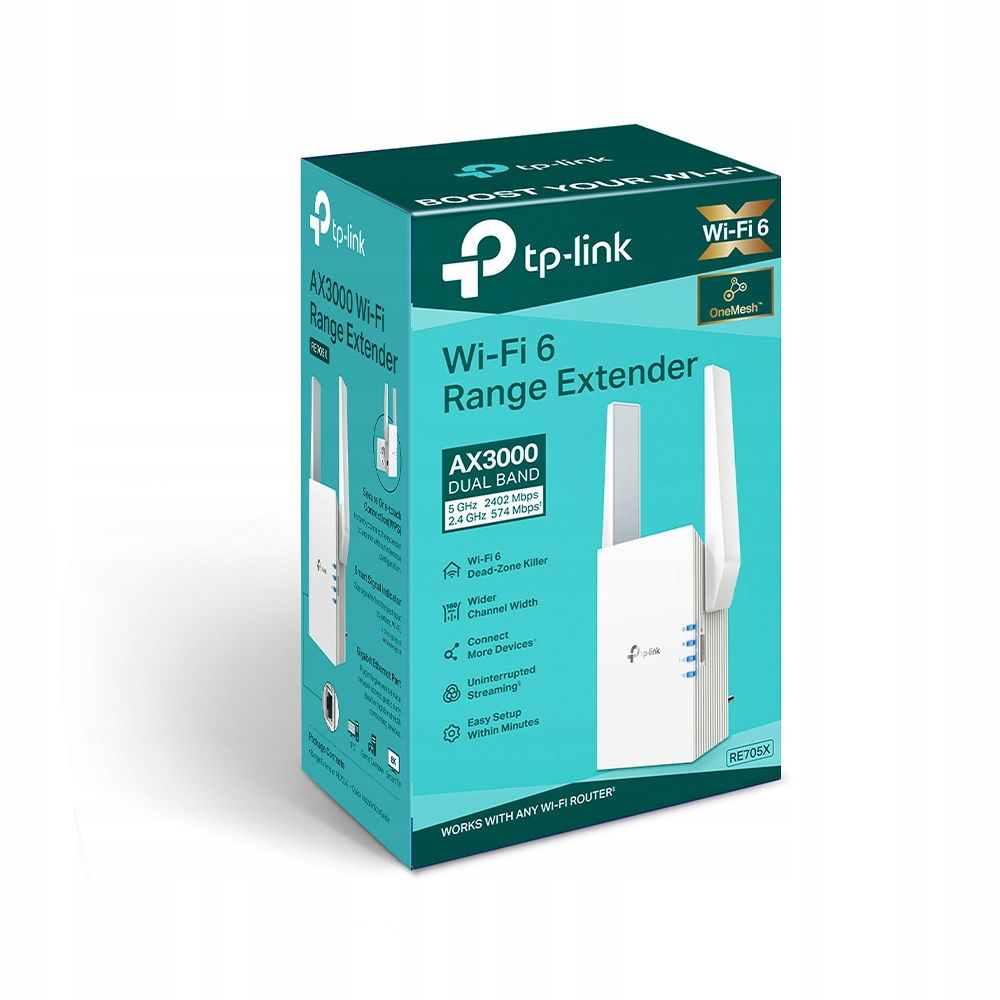 Repeater Access Point Ekstender Zosilňovač Wi-Fi 6