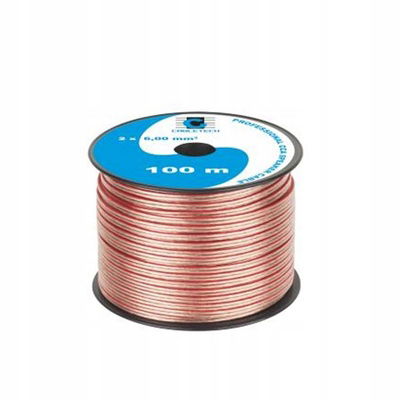 Reproduktorový kábel 6 mm Cca 100 m Cabletech
