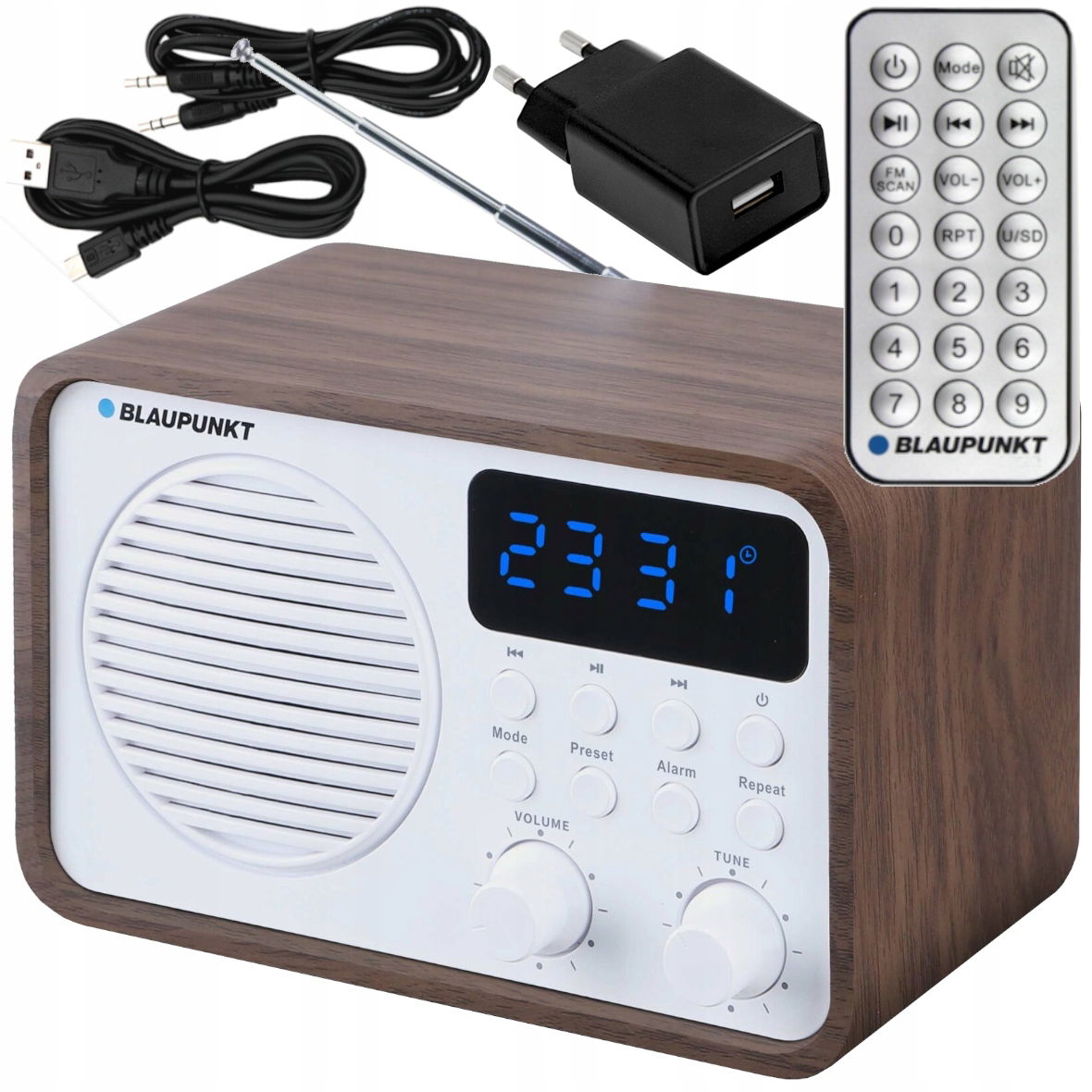 Retro Prenosné Kuchynské Rádio Bluetooth Fm Aux