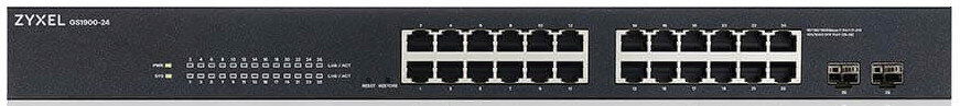 Riaditeľný prepínač L2 24x RJ45 2x Sfp Gigabit